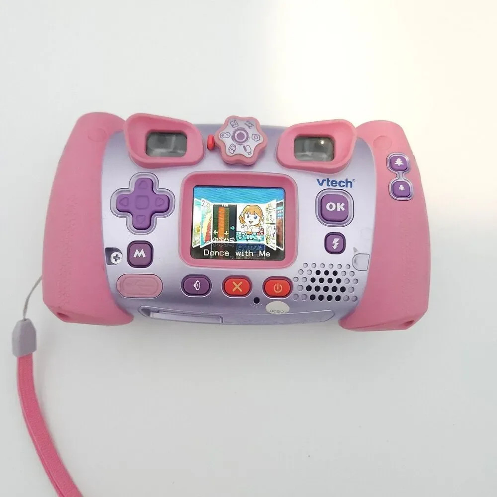 VTech Kidizoom Plus Digital Camera Pink 2MP 2x Zoom Kids Tested